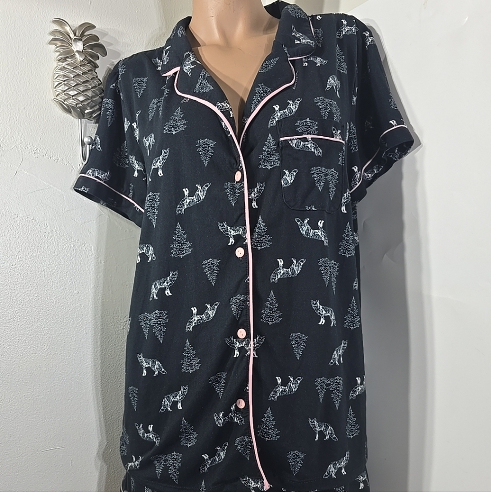 Tart Intimates Womens 2 Piece Shorts Pajama Set Size Large